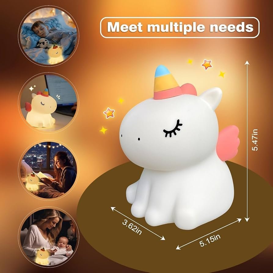 Rainbow Unicorn Night Light