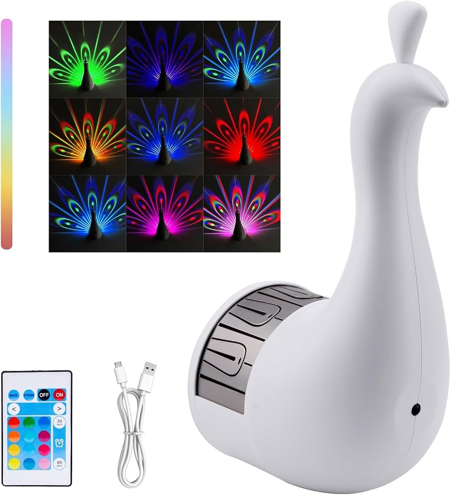 PEACOCK PROJECTOR LAMP