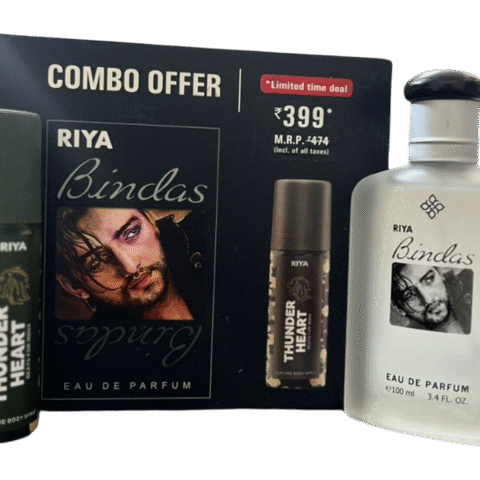 Riya Bindas Eau De Parfum Combo Set